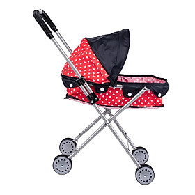 Foldable Dotted  and stroller Trolley w/ ,  for Toddlers Gift