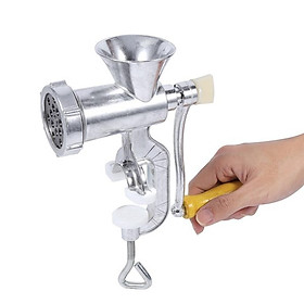 Mua Máy xay thịt cầm tay cán gỗ ( tặng móc khóa gỗ)