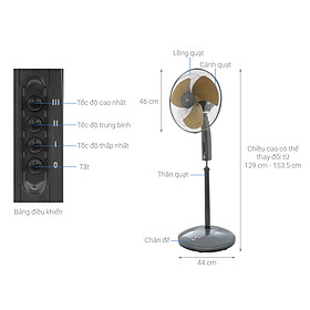 Mua QUẠT ĐỨNG KDK P40U Hàng chính hãng