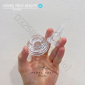 Mua Tháp Xá Lợi PHẬT GIÁO  Tháp Trong Suốt Đặt Bàn Thờ Phật  Đựng Hạt Xá Lợi Cao 9 5cm