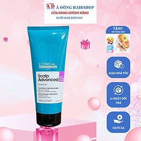 [+Tặng mũ trùm][L'OREAL] DẦU GỘI MẶT NẠ TÓC DẦU LOREAL SCALP ADVANCED ANTI GRAS OILINESS AHA GIẢM TIẾT BÃ NHỜN