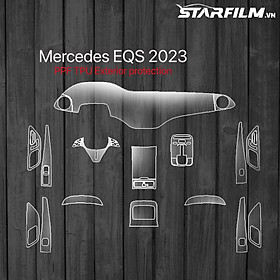 Mercedes Benz EQS 2023 PPF TPU chống xước tự hồi phục STARFILM