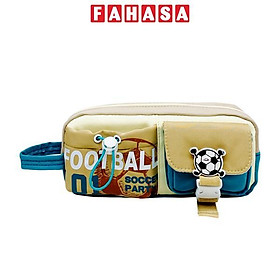 Bóp Viết Football - Yescholar 9335 - Màu Kem