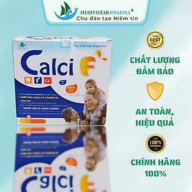 Thực Phẩm Chức Năng Bổ Sung Canxi CALCI-F Dùng Cho Phụ Nữ Có Thai, Phụ Nữ Cho Con Bú, Trẻ Bị Còi Xương Hộp 20 Ống 10ml