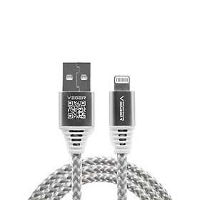 Dây Cáp Sạc Veger Bọc Dù Chống Đứt 1m - Hàng Chính Hãng