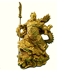 Mua Tượng Quan Công Cưỡi Rồng bằng Đồng Thau cao 21.5 cm nặng 1500g -Phong thủy mang lại sự thịnh vượng  trí tuệ và tiền bạc trong kinh doanh