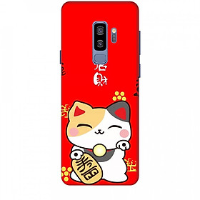 Ốp lưng dành cho điện thoại  SAMSUNG GALAXY S9 PLUS Mèo Thần Tài Mẫu 1