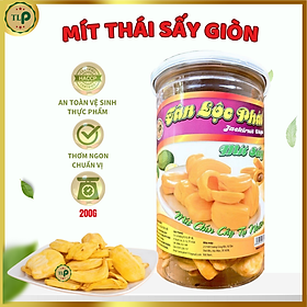 HŨ 200G MÍT SẤY KHÔ NGUYÊN CÁNH SẤY GIÒN NGON NGỌT TÂN LỘC PHÁT