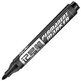 Deli (deli) 50 black logistics marker oily big pen black 33668