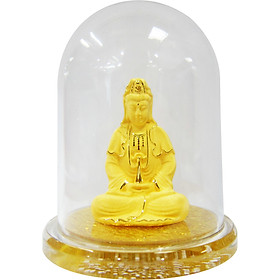 Quan Âm Cát Khánh - quà tặng mỹ nghệ KBP phủ vàng 24K DOJI DJDEG70