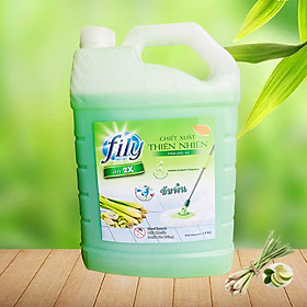 Nước lau sàn nhà hương sả FILY (3,8 Lít) diệt khuẩn - đuổi muỗi