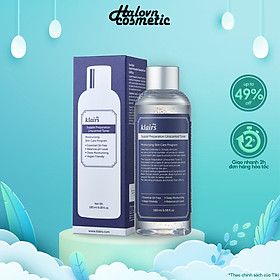 Nước Hoa Hồng Không Mùi Dear Klairs Supple Preparation Unscented Toner