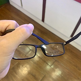 Gọng kính cận nhựa dẻo mắt vuông siêu nhẹ dễ đeo phù hợp mọi khuôn mặt