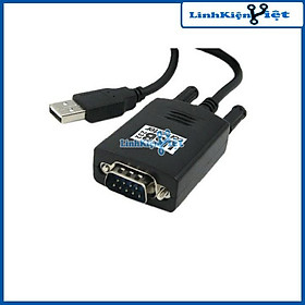 Cáp Chuyển Đổi USB To Com Rs232 Chất Lượng Cao ( Đen )