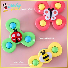 Combo 3 Đồ Chơi Con Quay Chong Chóng Spinner Xúc Xắc Xoay 360 độ Phát Ra Âm Thanh Vui Nhộn CQB