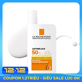 Kem chống nắng dạng sữa lỏng nhẹ không nhờn rít La Roche-Posay Anthelios Shaka Fluid SPF 50+ 50ml