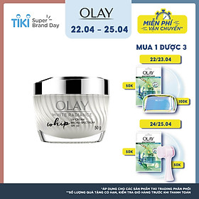Kem dưỡng làm trắng da OLAY WHIP UV - Nhẹ như mây - SPF30