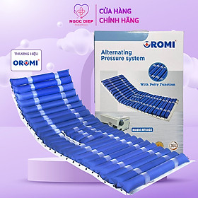 Đệm hơi chống loét cao cấp có lỗ đi vệ sinh OROMI HF6002 - Nệm chống loét cao cấp cho người già, người bệnh