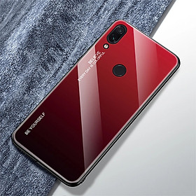 Ốp Lưng Mặt Kính Gradient Cho Xiaomi Redmi Note 7 / Note 7 Pro