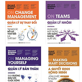 Download sách Combo HBR: HBR On Change Manegement - Quản Lý Sự Thay Đổi + HBR On Managing Yourself - Quản Lý Bản Thân + HBR On Teams - Quản Lý Nhóm + HBR On Making Smart Decisions - Ra Quyết Định Thông Minh