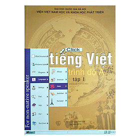 Nơi bán Tiếng Việt Trình Độ A (Tập 1) - Giá Từ -1đ