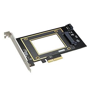 U2X16 U.2 SSD to PCIE 3.0 X16  Adapter   WIN7/8/10/32//Linux