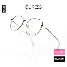 Gọng kính cận S17829 và 5201318 chất liệu titan thời trang mắt kính OURESS nam nữ siêu nhẹ siêu bền