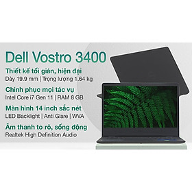 Laptop Dell Vostro 3400 V4I7015W1 - Hàng chính hãng