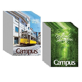 Lốc vở kẻ ngang có chấm B5 Adventure Campus Tập sinh viên BAVT200 / BAVT120 / BAVT80