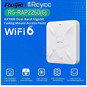 Mua Bộ phát WiFi 6 Ruijie RG-RAP2260(G) Chuẩn AX tốc độ 3200Mbps - Hàng Chính Hãng