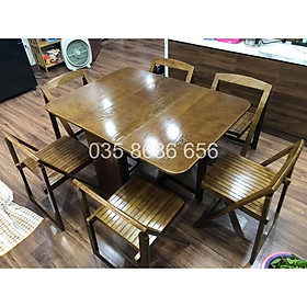 Mua ( ẢNH THỰC TẾ ) BÀN ĂN THÔNG MINH GỖ SỒI TỰ NHIÊN – BẢO HÀNH 2 NĂM