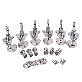 6 Pieces 3R 3L Guitar String Tuning Pegs Keys Machine Heads for Acoustic Electric Guitar Parts