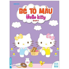 [Download Sách] Bé Tô Màu - Hello Kitty - Quyển 1