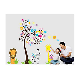 Decal Vườn thú EB27