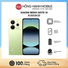 Điện Thoại Xiaomi Redmi Note 14 8GB/256GB - Hàng Chính Hãng