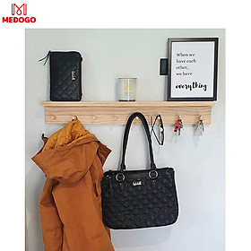 Mua Móc gỗ có G treo quần áo  khăn  đồ lưu niêm Móc Gỗ Treo Tường Medogo