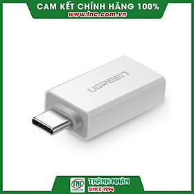 Đầu chuyển đổi USB-C Ugreen 30155-Hàng chính hãng.