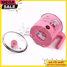 Mua Ca Nấu Mỳ  Nấu Lẫu Mini Loại 1.6L ( Kèm Vỉ Hấp Trứng ) - Tặng Khăn Lau Bếp Tiện Dụng - Giao Hàng Toàn Quốc