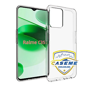 Ốp lưng dành cho Realme C35 silicon dẻo trong suốt cao cấp A+