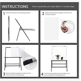 Mua Ghế chụp ảnh sản phẩm lấy sáng Studio 60x100cm