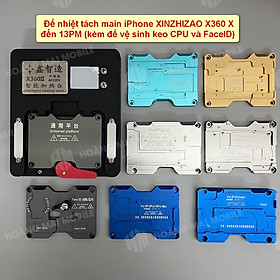 Mua Đế nhiệt tách main XinZhiZao X360 iP X - 13PM (kèm đế vệ sinh keo CPU và FaceID - 7 đế)