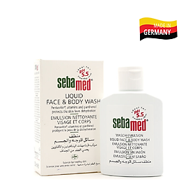 Sữa Rửa Mặt Và Tắm Toàn Thân Cho Da Nhạy Cảm Sebamed Liquid Face & Body Wash SSS01D (50ml) 