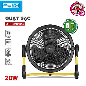 Mua Quạt sạc AC ARF02D123DB (20W)  cánh 12 inch - Đen - Hàng Chính Hãng