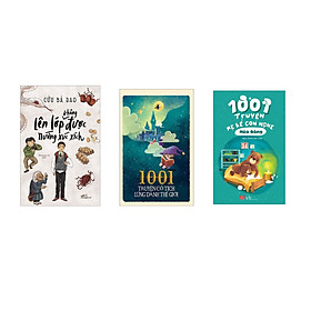 Combo 3 cuốn Lên lớp không được nướng xúc xích + 1001 truyện cổ tích lừng danh thế giới + 1001 truyện mẹ kể con nghe - Mùa đông