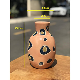 Mua BÌNH HOA CẮM HOA GỐM SỨ XUẤT KHẨU TRANG TRÍ DECOR BỘ XK17