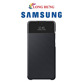 Bao da kháng khuẩn Smart S View Wallet Cover Samsung Galaxy A72 EF-EA725 - Hàng Chính Hãng