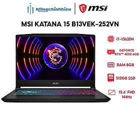 Mua Laptop MSI Katana 15 B13VEK-252VN (i7-13620H | 8GB | 512GB | RTX 4050 6GB | 15.6  FHD 144Hz | Win 11) Hàng chính hãng