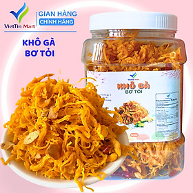 Combo Khô gà Lá Chanh Viettin Mart 500g + Khô Gà Bơ Tỏi Viettin Mart 500g