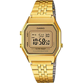 Đồng hồ nữ dây kim loại Casio LA680WGA-9DF