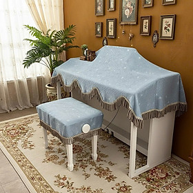 Khăn phủ đàn piano cơ đàn piano điện tử 88 phím sang trọng cổ điển - Hàng chính hãng